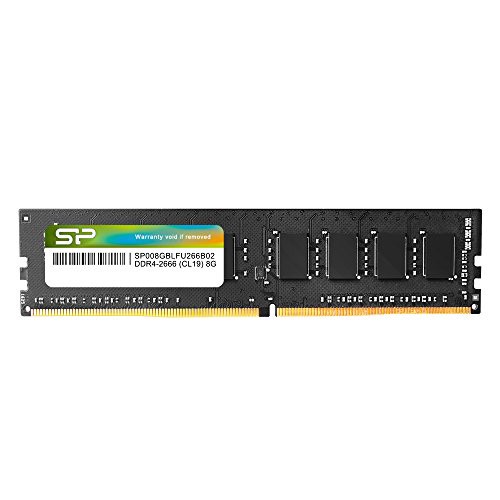 シリコンパワー デスクトップPC用メモリ DDR4-2666(PC4-21300) 8GB×1枚 288Pin 1.2V CL19 永久保証 SP00