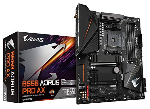 国内配送 日本ギガバイト B550 Aorus Pro Ax マザーボード Atx Amd B550チップセット搭載 Mb5127 高い素材 Teste Italbronze Com Br
