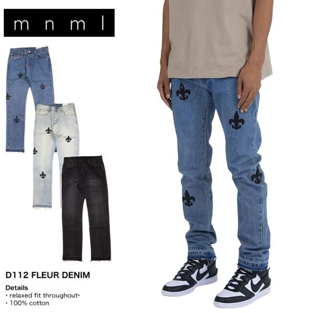 待望の再入荷 Mnml パンツ ミニマル デニムパンツ ジーンズ Gパン メンズ ブランド 大きいサイズ おしゃれ おすすめ D112 超特価激安 Www Flixel Org