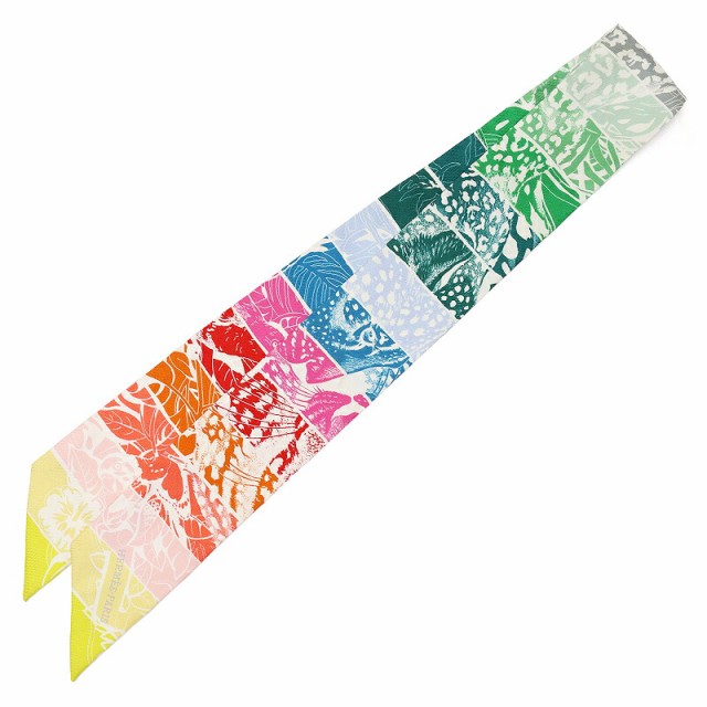 HOT好評 エルメス JUNGLE LOVE RAINBOW (ジャングルラブレインボー) レディーの通販はau PAY マーケット - chou-porte(シュポルテ)|商品ロットナンバー (HERMES) ツイリー シルクスカーフ マルチカラー 最新作格安