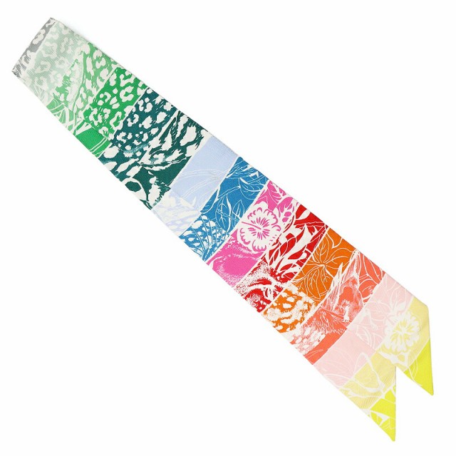 HOT好評 エルメス JUNGLE LOVE RAINBOW (ジャングルラブレインボー) レディーの通販はau PAY マーケット - chou-porte(シュポルテ)|商品ロットナンバー (HERMES) ツイリー シルクスカーフ マルチカラー 最新作格安
