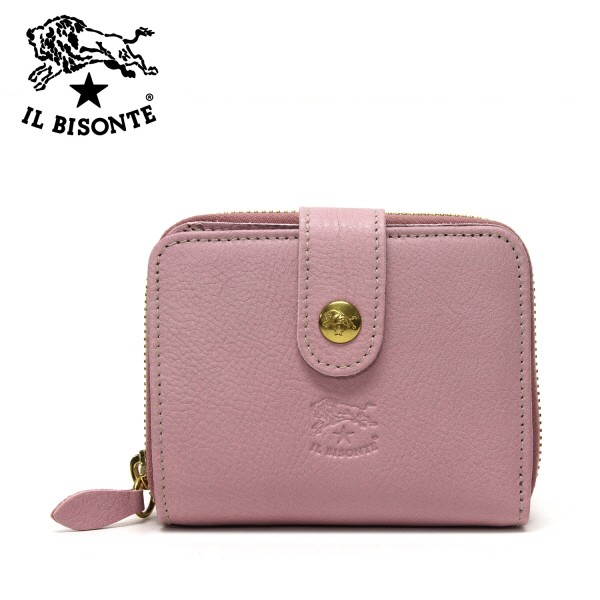 売り尽くしセール イルビゾンテ Il Bisonte スナップ ラウンド レザー二つ折り財布 1108 Peonia C0960 Ep 21ss L Wallet 21福袋 Www Kaneorthotics Co Nz