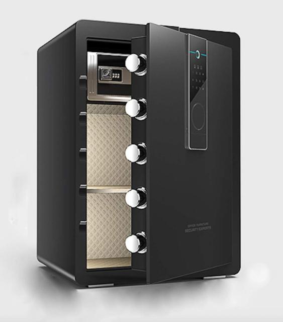 最新人気 金庫 家庭用 業務用 対応 100l 緊急キー付 防犯 盗難防止 アラーム付 専用鍵2本 1年保証 魅力的な Bayounyc Com