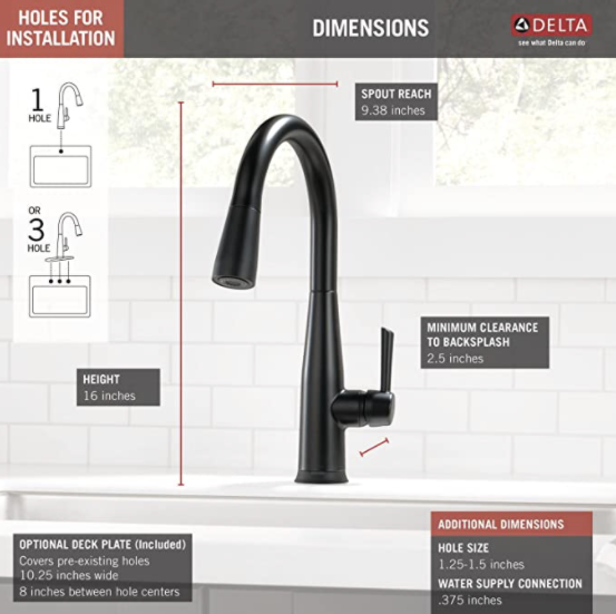 送料無料格安 Delta Faucet Essaシングルハンドルタッチキッチンシンク蛇口、プルダウンスプレー、Touch2Oテクノロジー、磁気ドッキングスプレーヘッドの通販はau PAY マーケット - happy world|商品ロットナンバ 最安値大人気