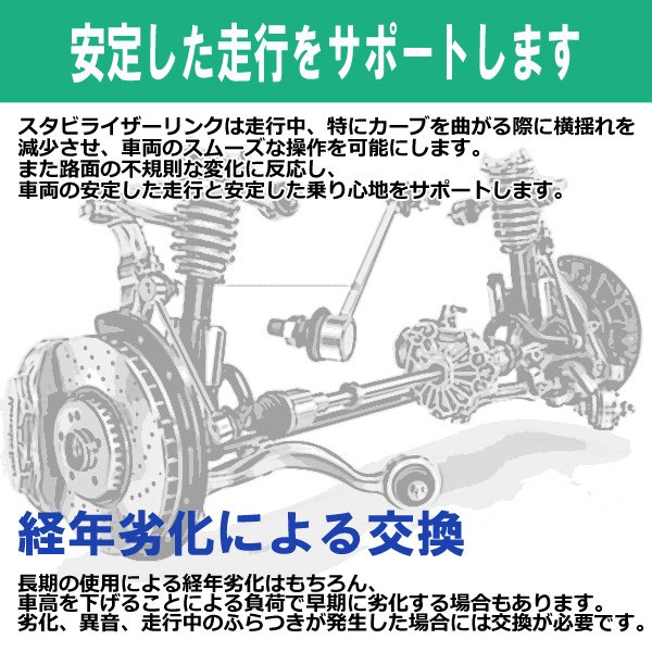 再再販 即日発送 スタビライザーリンク セール価格 公式 Diquinsa Com Mx
