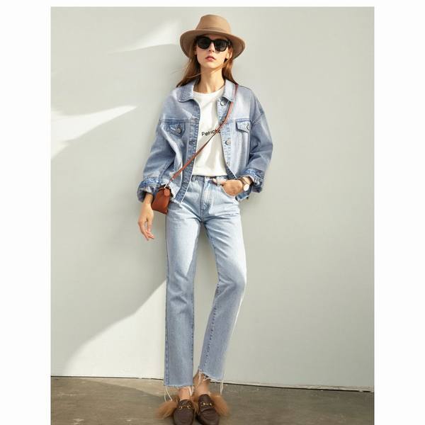 人気特価激安 ジャケット デニムジャケット コート レディース 女の子 女性 春 秋 春秋 長袖 デニムジャケット 長袖 Gジャン 韓国風 おしゃれ ゆったり 偉大な Olsonesq Com