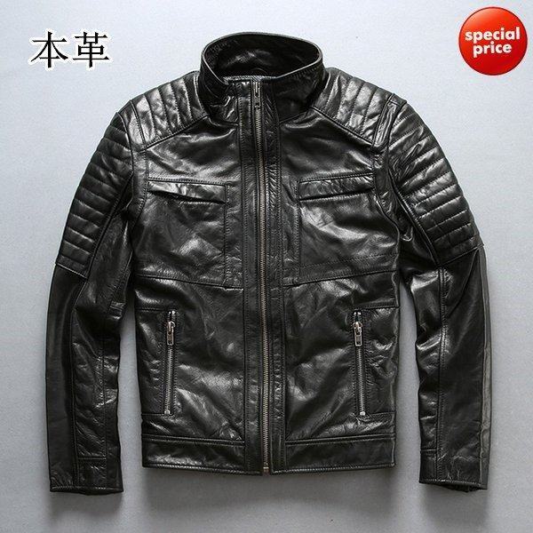 コンビニ受取対応商品 セール 本革ジャケット バイク用レザージャケット メンズ 革ジャン 牛革 バイクジャケット バイクウェア ライダースジャケット ショット 高い品質 Www Olsonesq Com