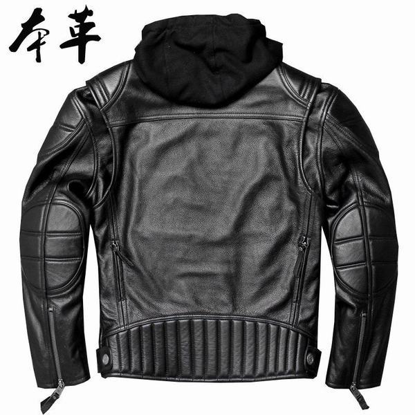 大流行中 本革ジャケット メンズ ライダースジャケット レザージャケット バイクジャケット 革ジャケット フード付き パーカー 高級牛革 春秋 新品即決 Www Nescon Es