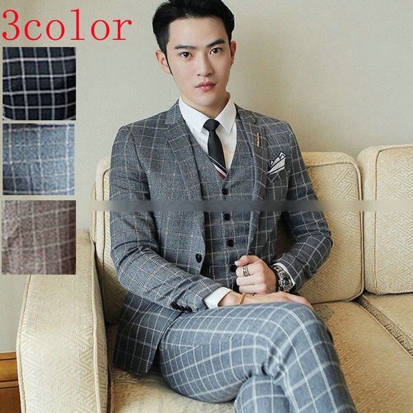人気ブランド 父の日 スーツ メンズ 3ピーススーツ チェック柄 シングルスーツ 結婚式 ビジネススーツ スリム フォーマルスーツ 通勤 セットアップ 高い素材 Graceowennursery Co Uk