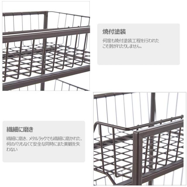 激安の シンク下スライドラック 台所下 収納ラック キッチン収納 調味料収納棚 隙間収納 食器 収納 スライド式引き出し 重ね合わせ可能 洗面台下 お洒落無限大 Carlavista Com