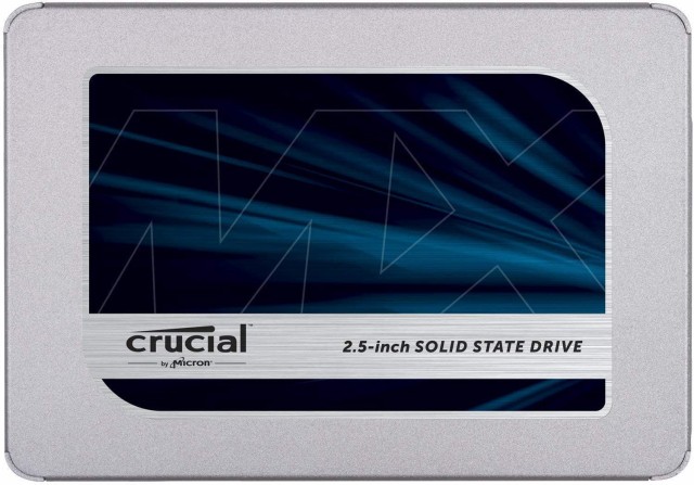 Crucial SSD 500GB MX500 内蔵2.5インチ 7mm (9.5mmスペーサー付属) 【PlayStation4 動作確認