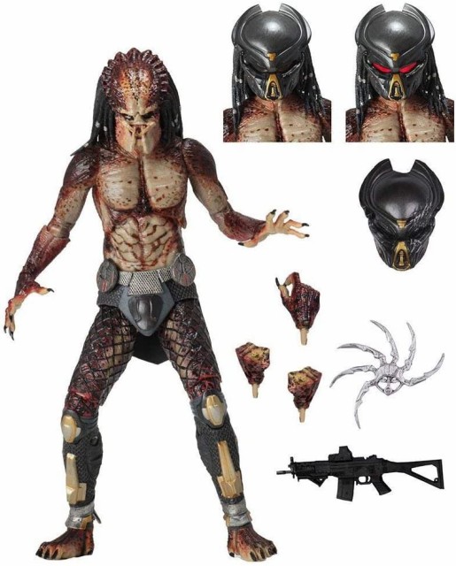 Neca - Figurine Predator 2018 - Fugitive Predator Ultimate 20cm - 063448251