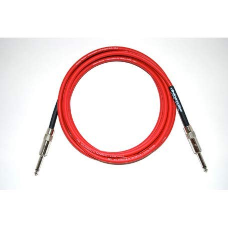 【正規輸入品】 Divine Noise Handmade Cable (Red) レッド(15FT(4.57m)/ST-ST) シールドケーブル デ