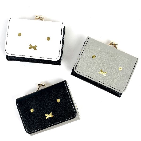 Miffy ミッフィー コンパクト財布 Wh モノクロお顔ミッフィー 財布 お財布 コインケース グッズ ホワイト Mcor の通販はau Pay マーケット Perfect World Tokyo 商品ロットナンバー