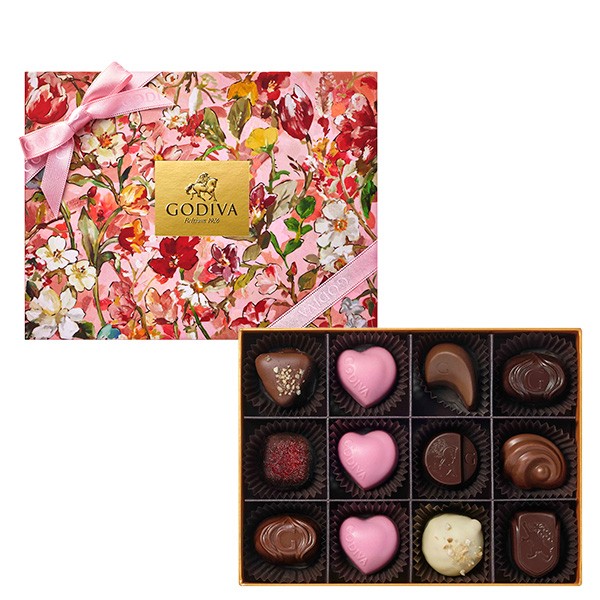 父の日 中元 プレゼント ギフト お返し お祝い チョコレート スイーツ ゴディバ Godiva 花咲く春 アソートメント 12粒入 の通販はau Pay マーケット 公式 ゴディバ オンラインショップ Au Pay マーケット店 商品ロットナンバー