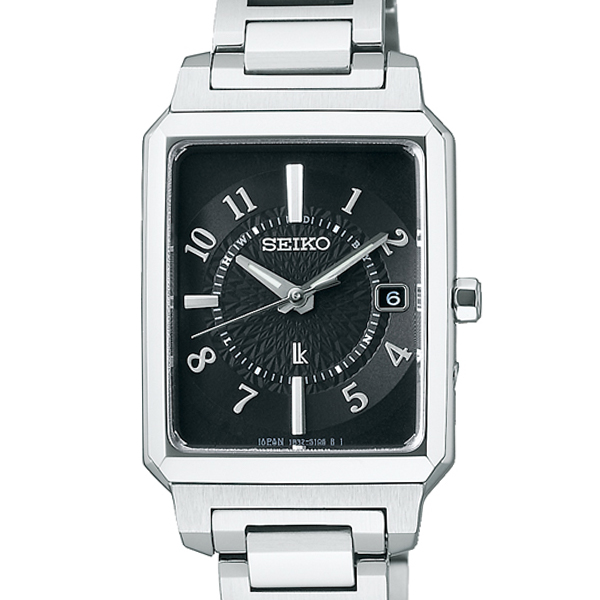 公式ショップ 腕時計 レディース Ssvw193 Collection I ルキア セイコー ソーラー電波 ブラック シルバー 角型 腕時計 レディース Www Shraddhamaanu Org