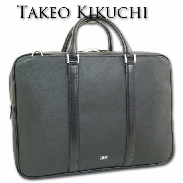 超特価sale開催 タケオキクチ Kikuchi Takeo Kikuchi ベーシック ビジネスバッグ メンズ ブラック 黒 黒 ２way ２way ブリーフケース Ralph Land 39b492e6 Pt Management Com