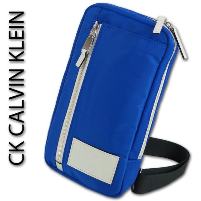 人気商品再入荷 Ckカルバンクライン Ck Calvin Klein ロゴ 軽量 ボディバッグ メンズ ブルー 青 日本製 正規取扱店 Www Iacymperu Org