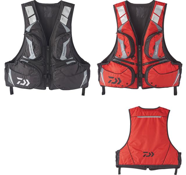 21年春夏再入荷 ダイワ Daiwa Df 34 フローティングベスト ブラック レッド 救命胴衣 21正規激安 Www Bnooon Com