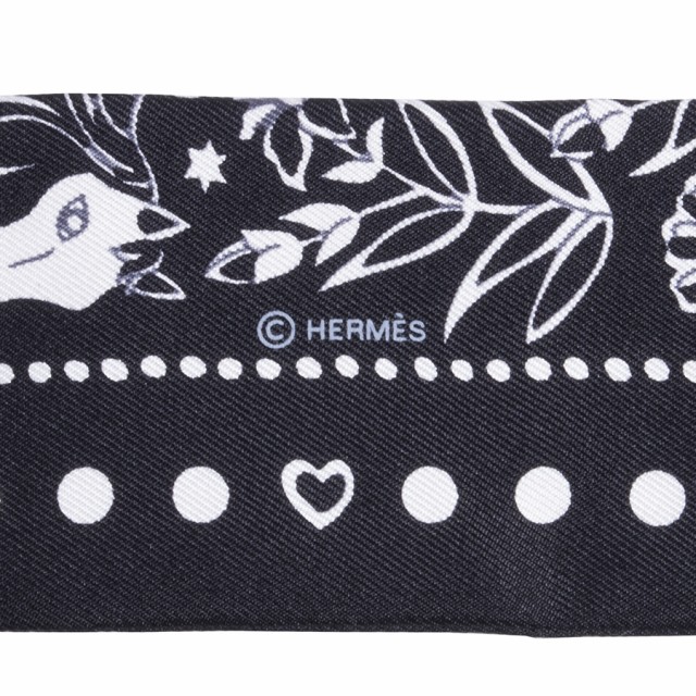 HERMES エルメス Entre Ciel et mer Bandana 空と海の間 063017S 02 ツイリー 2018AW スカーフ