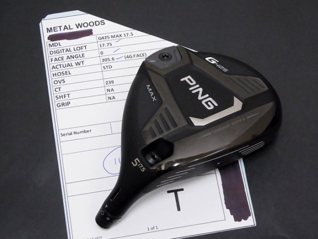 新品在庫あ PING CT239 5W フェアウェイウッドヘッドの通販はau PAY マーケット - 質のヤマザキ|商品ロットナンバー:504716035 ピン G425 MAX 2021 ツアープロトタイプ PGAツアープロ支給品 2022好評