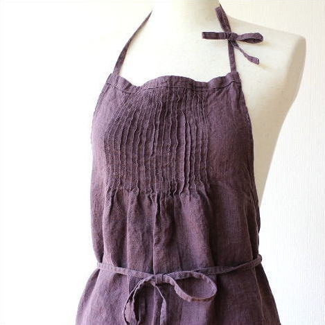 枚数限定 エプロン おしゃれ かわいい 大人 カフェ 可愛い シンプル ナチュラル 北欧 麻100 リネン リネンエプロン サビーヌ2カラー スプリングフェア Ggjapan Jp