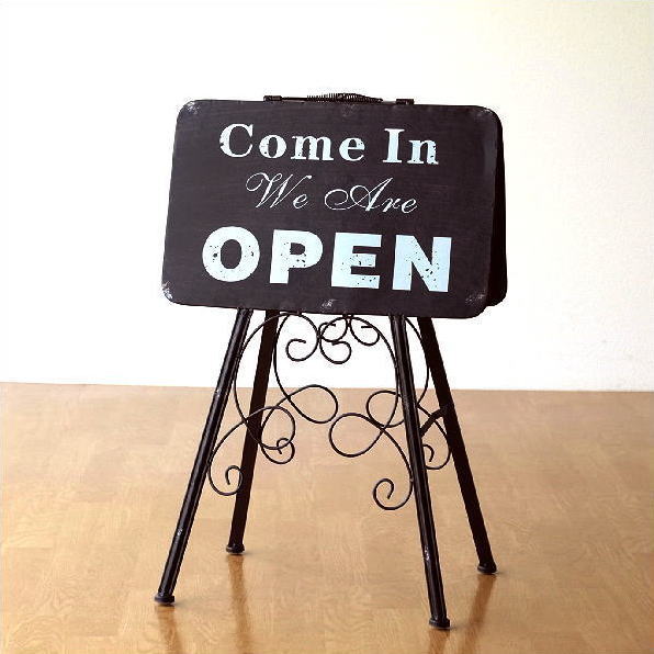 100 本物保証 看板 サインプレート オープン クローズ Oepn Close カフェ アンティーク レトロ おしゃれ アイアン オープン クローズスタンド 初回限定 Carlavista Com