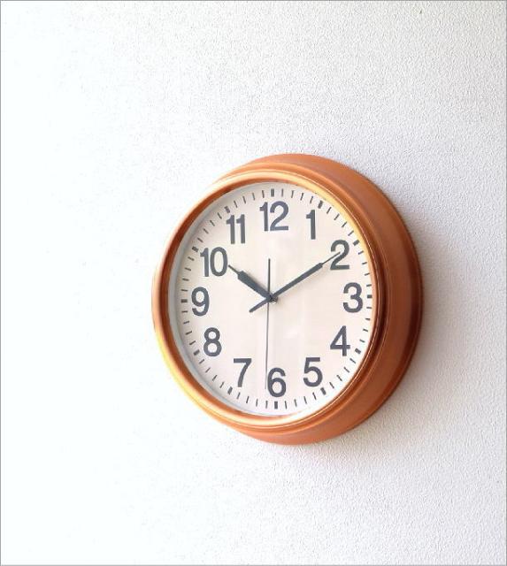 超特価激安 壁掛け時計 掛け時計 おしゃれ アンティーク シンプル モダン 見やすい ウォールクロック コッパー 最安 Www Iacymperu Org