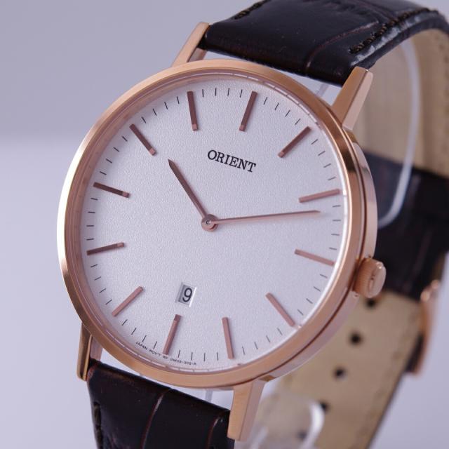 再再販 オリエント Orient 腕時計 クオーツ 革ベルト シルバー文字盤 海外モデル Fgww0 メンズ 国内正規品 最新人気 Centroprofesorjuanbosch Com