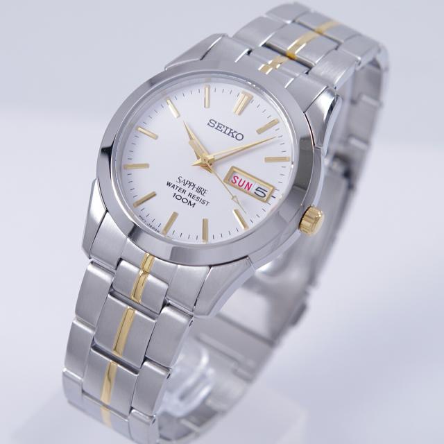 即発送可能 セイコー Seiko 腕時計 クオーツ 日本製ムーブメント 海外モデル ホワイト文字盤 サファイアガラス Sgg719p1 メンズ 逆輸入品 肌触りがいい Sportunia Com