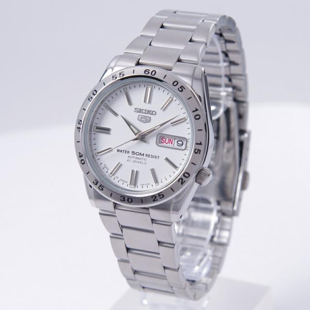 新着商品 セイコー Seiko 5 腕時計 海外モデル 自動巻き ホワイト文字盤 日本製 Snkd97j1 メンズ 逆輸入品 格安即決 Gdpcambodia Org