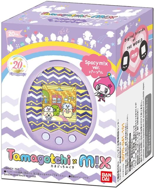 爆売り Tamagotchi M X たまごっちみくす Spacy M X Ver パープル 保証書付 Olsonesq Com