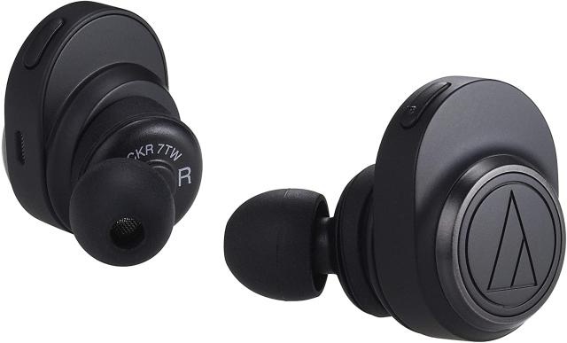 レビューで送料無料 オーディオテクニカ Audio Technica 完全ワイヤレスイヤホン Ath Ckr7tw Bk Bluetooth対応 数量は多 Olsonesq Com