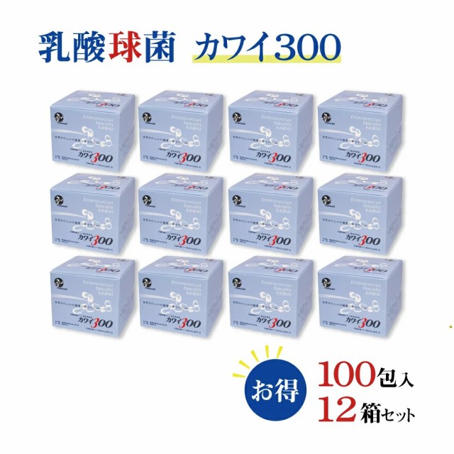 ☆送料無料☆乳酸菌 乳酸球菌カワイ株 カワイ300（1箱100包入） 食品