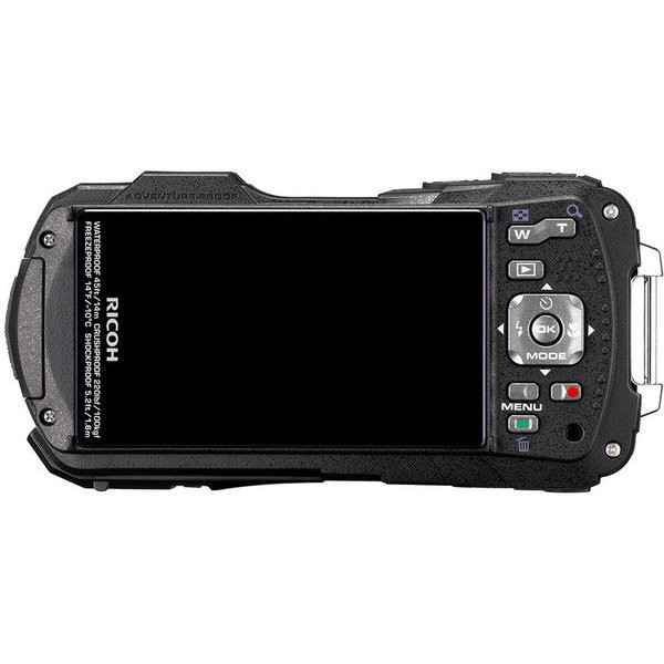 NEW国産 RICOH マーケット - ダイレクトハンズ au PAY マーケット店|商品ロットナンバー:487201089 リコー RICOH WG-70 ブラックの通販はau PAY 新品国産