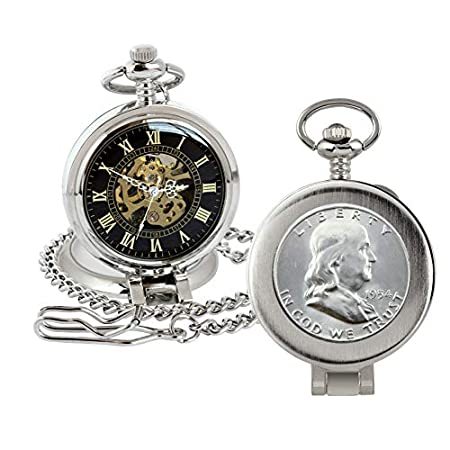 Sale 公式通販 スケルトンクオーツムーブメント付きコイン懐中時計 シルバーフランクリン ハーフダラー 本物のアメリカ硬貨 スイープ秒針 拡大鏡 ランキング1位獲得 Kishakatoliketiranedurres Com Sale 公式通販 スケルトンクオーツムーブメント付きコイン懐中時計 シルバーフランクリン ハーフダラー 本物のアメリカ硬貨 スイープ秒針 拡大鏡 ランキング1位獲得 Kishakatoliketiranedurres Com