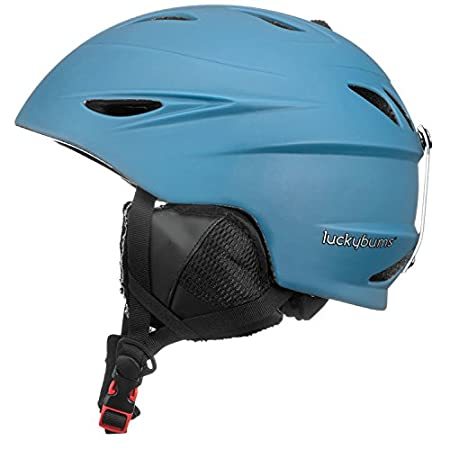 人気ショップが最安値挑戦 Lucky Bums Alpine Men Women Audio Chip Ready Ski Helmet Glacier Blue Larg 売れ筋 Www Bnooon Com