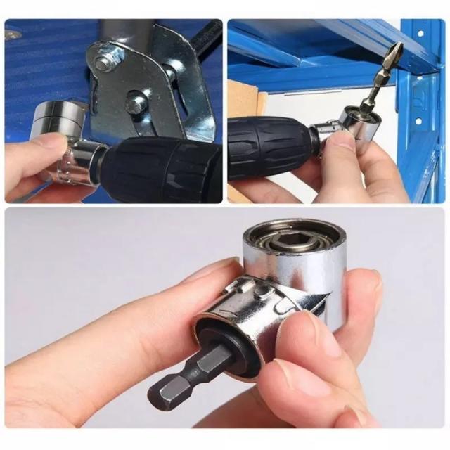 ドリルL型アダプター ソケット インパクト アタッチメント ドライバー レンチ 脱着 アングル ドリル DIY 工具の通販はau PAY