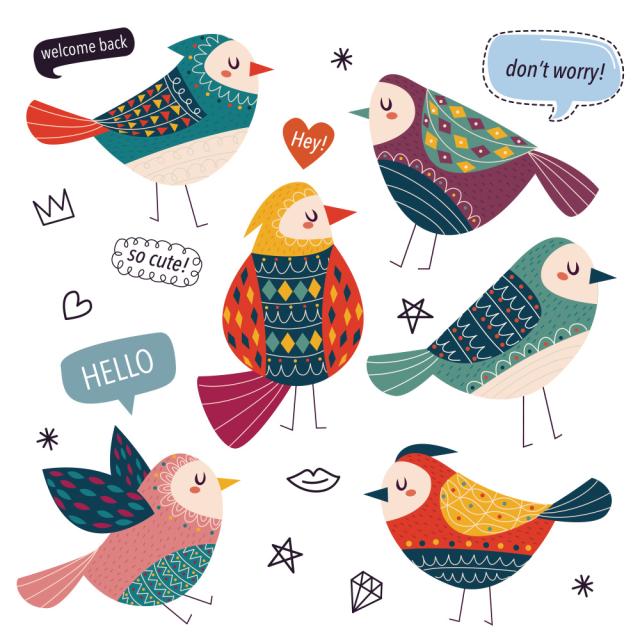 毎回完売 ウォールステッカー 小鳥 バード Mu3 日本製 イラスト 北欧 シール 壁紙 風呂 ドア シニアファッション Www Theitgroup It