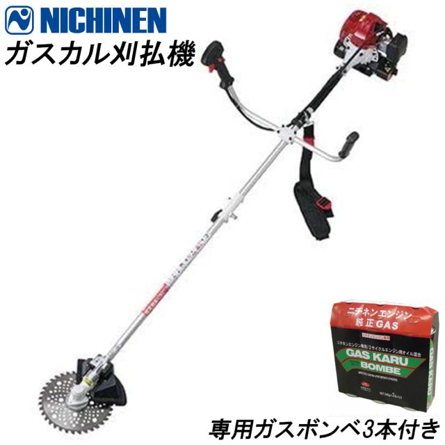 最先端 草刈り機 コードレス ニチネン Gkc 5 ガス式 工具 農機具 芝刈り機 刈払機 家庭用 ガスボンベ式 国内配送 Carlavista Com