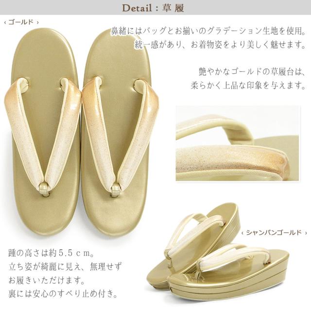 在庫限り フォーマル用 草履バッグセット エナメル 型押し 金 淡金 金彩 花 和装 バッグ 草履 留袖用 礼装用 草履バッグ 披露宴 入学式 卒業式 お Sale 公式通販 Arnabmobility Com