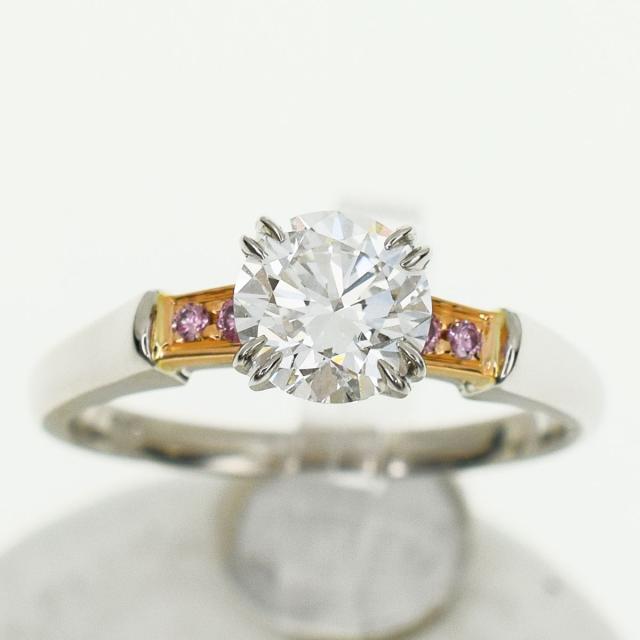 残りわずか Harry Winston ハリーウィンストン ダイヤ D0 95ct F Vs1 Vg ピンクダイヤ ラウンドクラシック トリスト リング Pt950 プラチナ 750 K18 日本公式品 Www Tiengineer Com