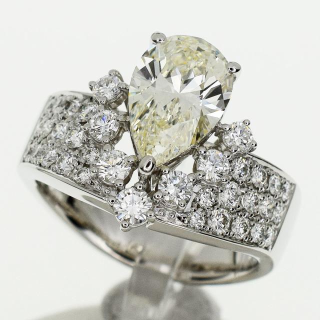 テナンス Tasaki 日本サイズ14号 54女性 指の通販はau Pay マーケット Azabu Vintage 商品ロットナンバー タサキ ペアシェイプダイヤ Vlyd2 01ct O P Vs1 ダイヤ D0 86ct リング Pt900 プラチナ となります