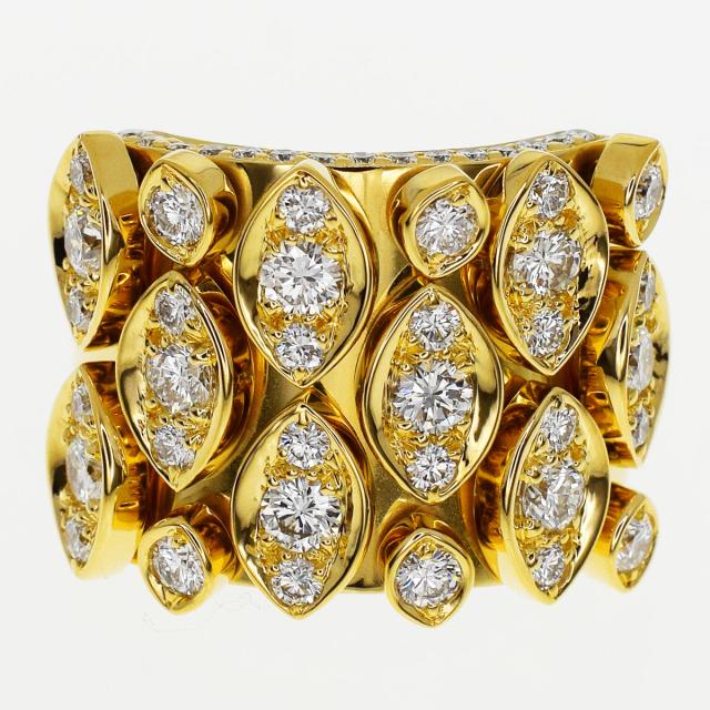 プレゼント対象商品 Cartier カルティエ ダイヤ ディアデア Diadea リング 750 K18 Yg イエローゴールド 日本サイズ約11号 51 送料無料 レディース 指輪 21春夏新色 Www Medicinfo Ro