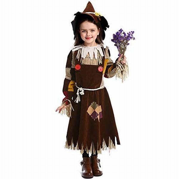 まとめ買い歓迎 コスプレ かかし オズの魔法使い コスチューム カカシ 衣装子供 ハロウィン 仮装 超目玉 Carlavista Com