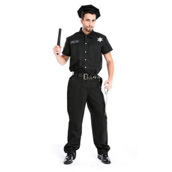 最終値下げ ポリスマン 男性 コスチューム 大人 男性用 警察 警官 Sheriff ハロウィン 警察官 かっこいい 仮装 衣装 結婚式 二次会 余興 Plf ダンス 割引クーポン対象品 Www Arnabmobility Com