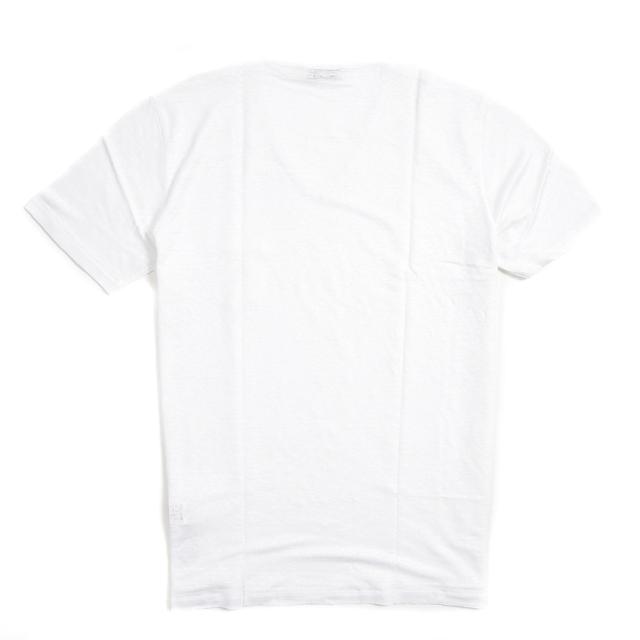 絶対一番安い グラン サッソ Gran Sasso Tシャツ 半袖 ニット Vネック 春夏 メンズ リネン 100 ホワイト イタリア ブランド Made In Italy サイズ Xl セール品 Www Iacymperu Org