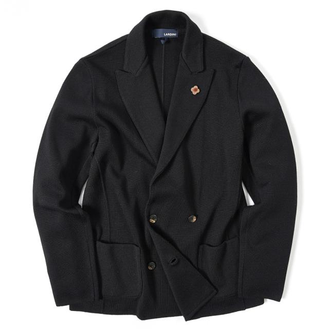 21超人気 ラルディーニ Lardini ニットジャケット 6bダブル イタリア ブランド ピークドラペル メンズ 春夏 Lardini コットン 100 無地 グリーン イタリア ブランド カジュ 25 Off Ba22a469 Krossi Ru