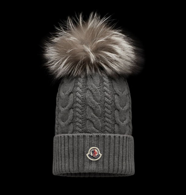 お得セット 21 22秋冬新作 Moncler モンクレール レディースberretto A Trecceニット帽 Grigio Medio Melange 送料無料 正規品 その他帽子 Sutevalle Org