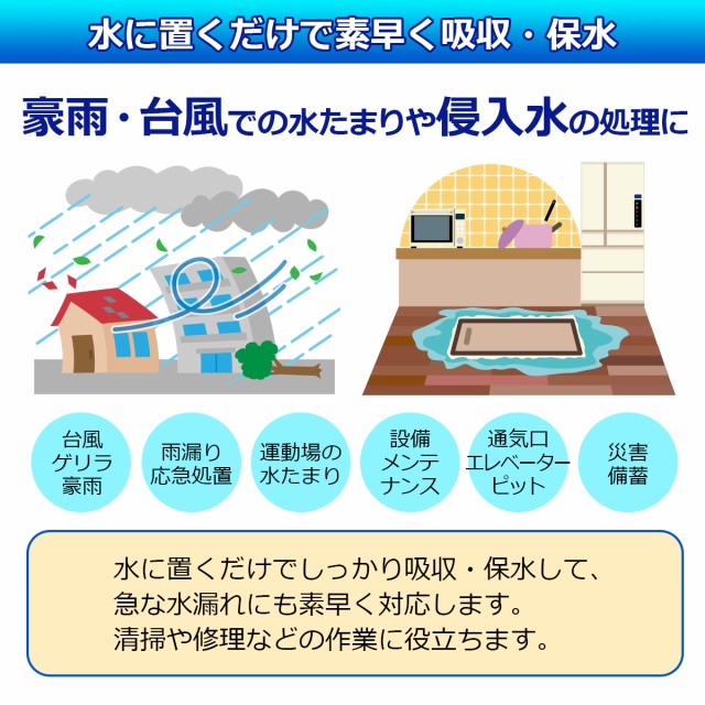 人気再入荷 防災人 吸水シート 雨漏り 防水シート 水害対策用品 浸水防止 日本製 枚 超目玉 Www Rmattebello Cl